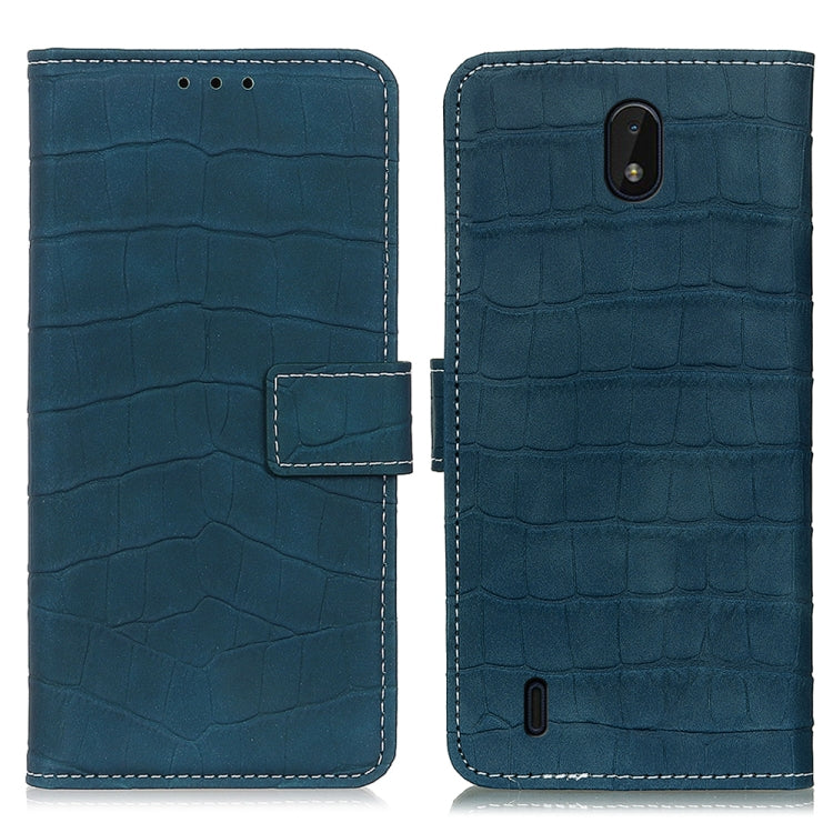 For Nokia C01 Plus Magnetic Crocodile Texture Horizontal Flip Leather Case with Holder & Card Slots & Wallet