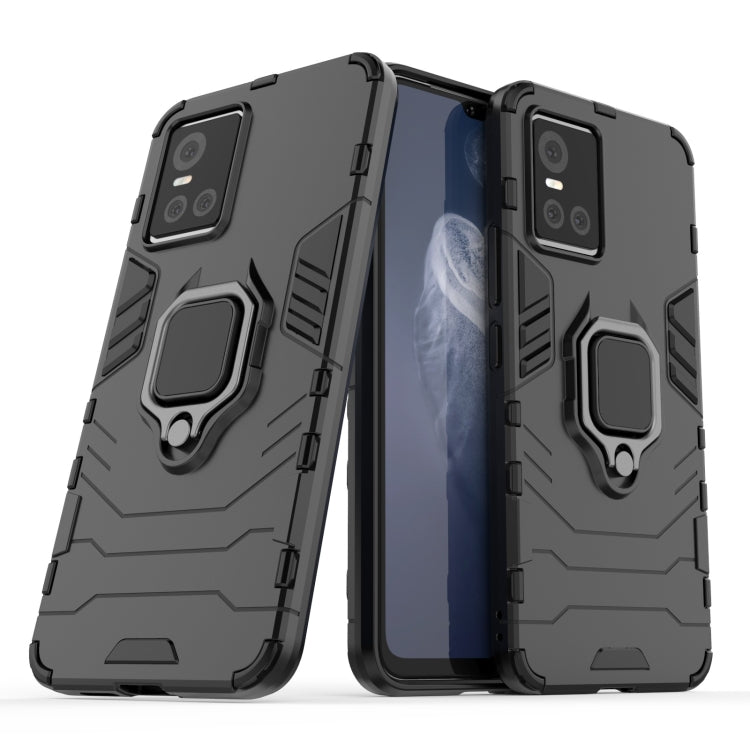 For vivo S10 / S10 Pro PC + TPU Shockproof Protective Case with Magnetic Ring Holder