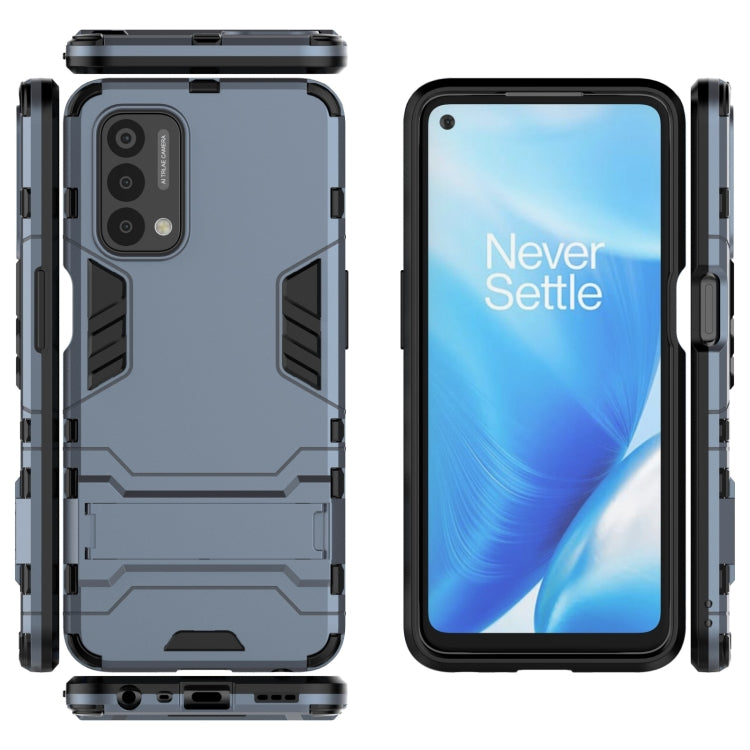 For OnePlus Nord N200 5G PC + TPU Shockproof Protective Case with Holder