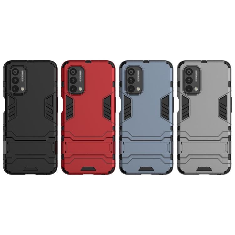 For OnePlus Nord N200 5G PC + TPU Shockproof Protective Case with Holder