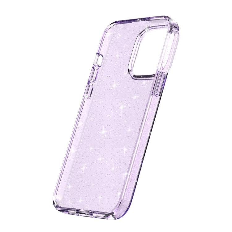 For iPhone 13 Pro Max Shockproof Terminator Style Glitter Powder Protective Case