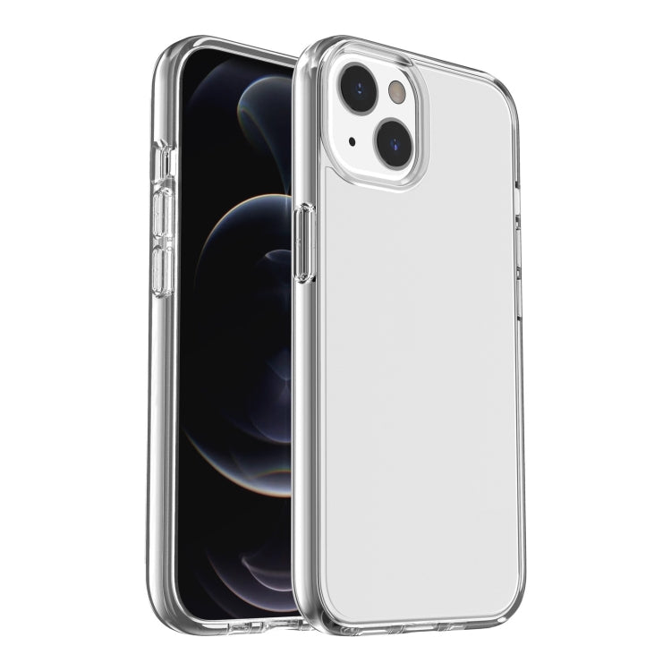 For iPhone 13 mini Shockproof Terminator Style Transparent Protective Case