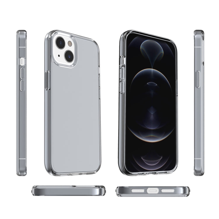 For iPhone 13 Shockproof Terminator Style Transparent Protective Case