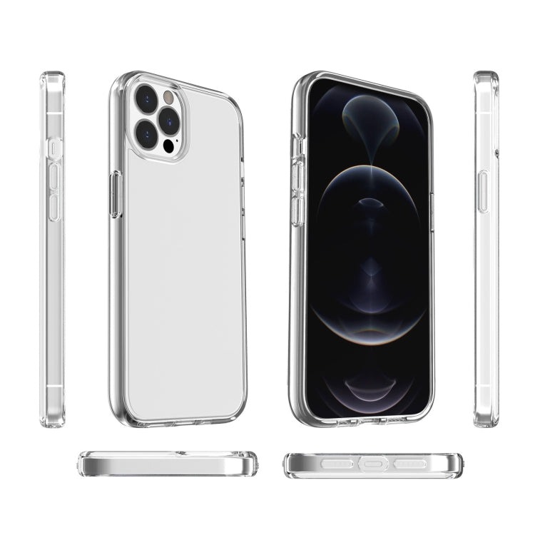 For iPhone 13 Pro Max Shockproof Terminator Style Transparent Protective Case