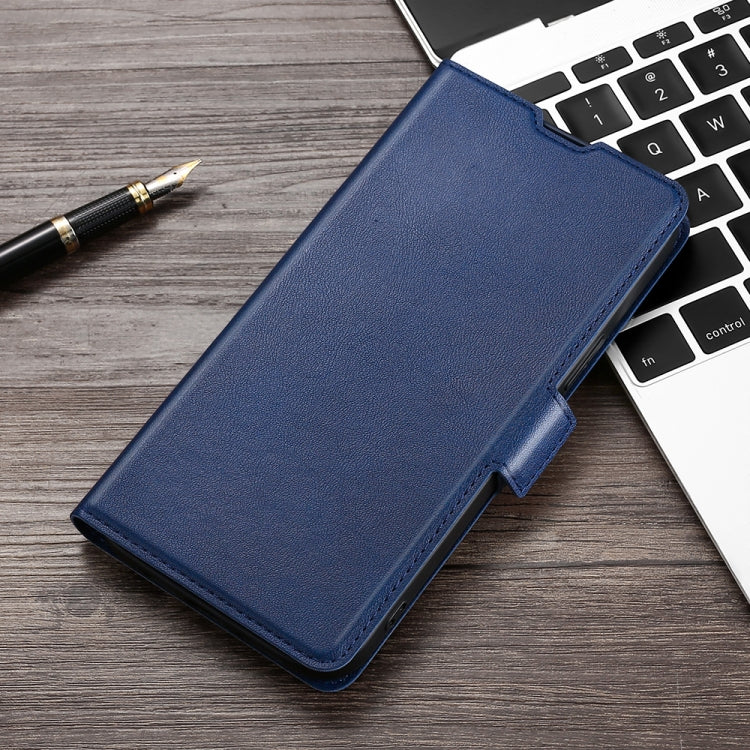 For Xiaomi Redmi Note 10 Pro 5G / Poco X3 GT Ultra-thin Voltage Side Buckle PU + TPU Horizontal Flip Leather Case with Holder & Card Slot