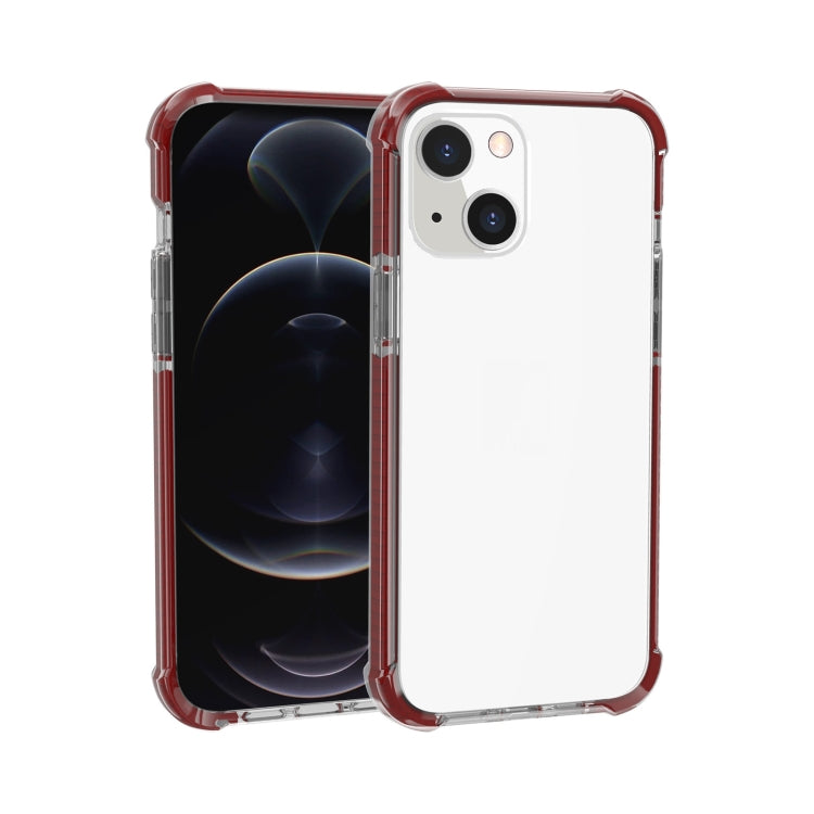 For iPhone 13 mini Four-corner Shockproof TPU + Acrylic Protective Case