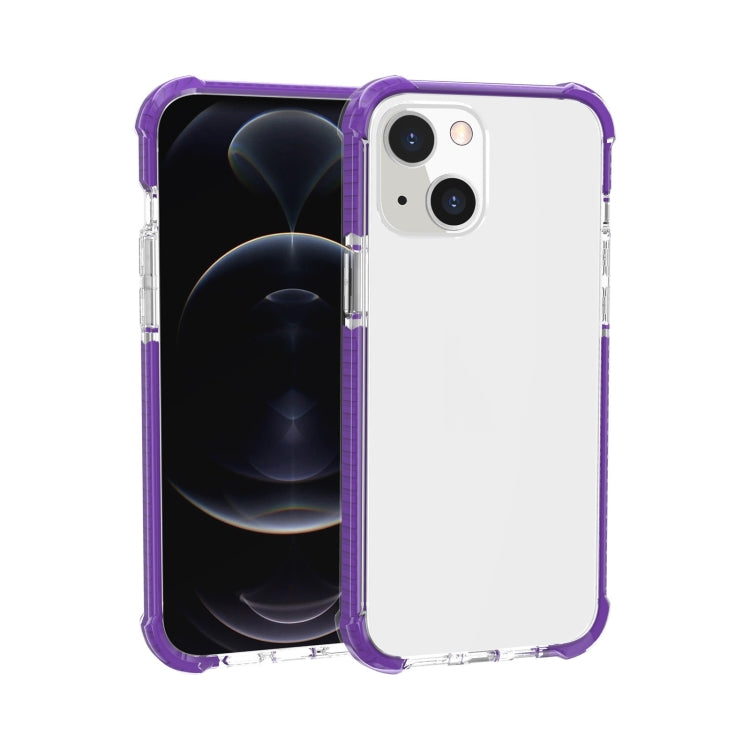 For iPhone 13 Four-corner Shockproof TPU + Acrylic Protective Case