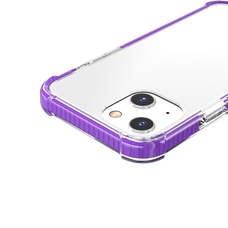 For iPhone 13 Four-corner Shockproof TPU + Acrylic Protective Case
