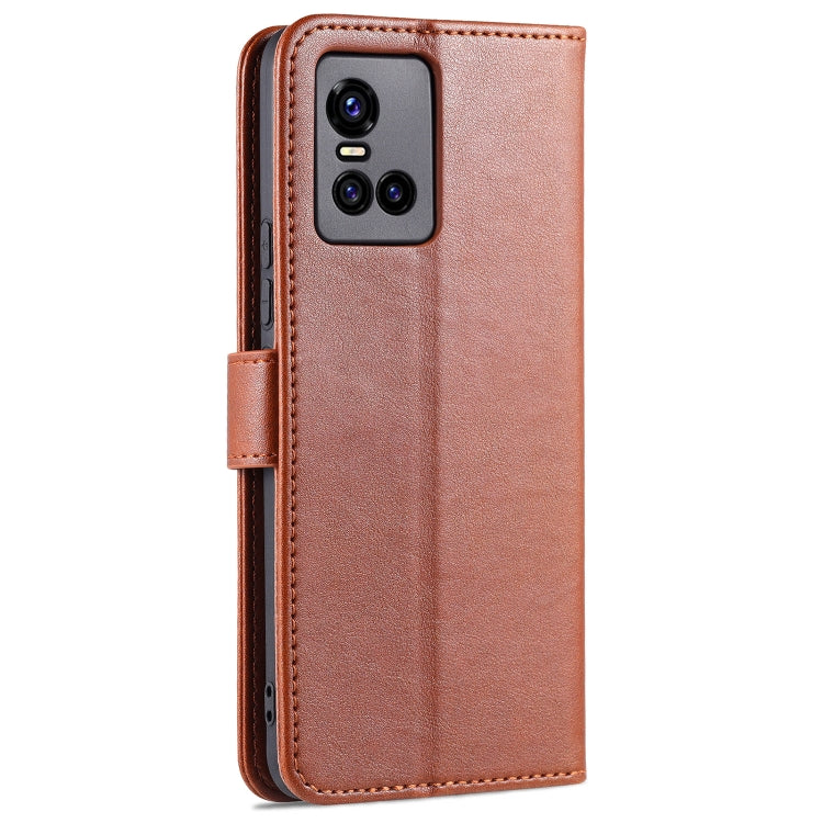 For vivo S10 / S10 Pro AZNS Sheepskin Texture Horizontal Flip Leather Case with Holder & Card Slots & Wallet