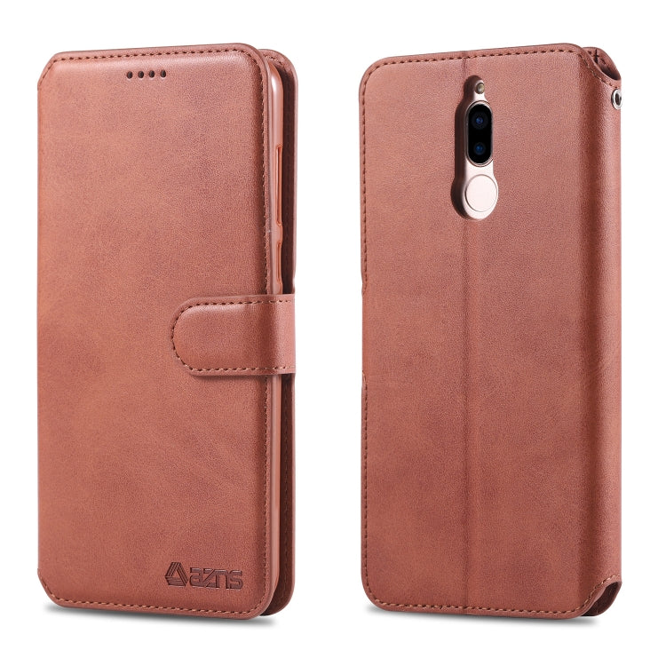 For Huawei Mate10 Lite / Maimang 6 AZNS Calf Texture Magnetic Horizontal Flip PU Leather Case with Holder & Card Slots & Photo Frame