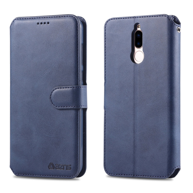For Huawei Mate10 Lite / Maimang 6 AZNS Calf Texture Magnetic Horizontal Flip PU Leather Case with Holder & Card Slots & Photo Frame