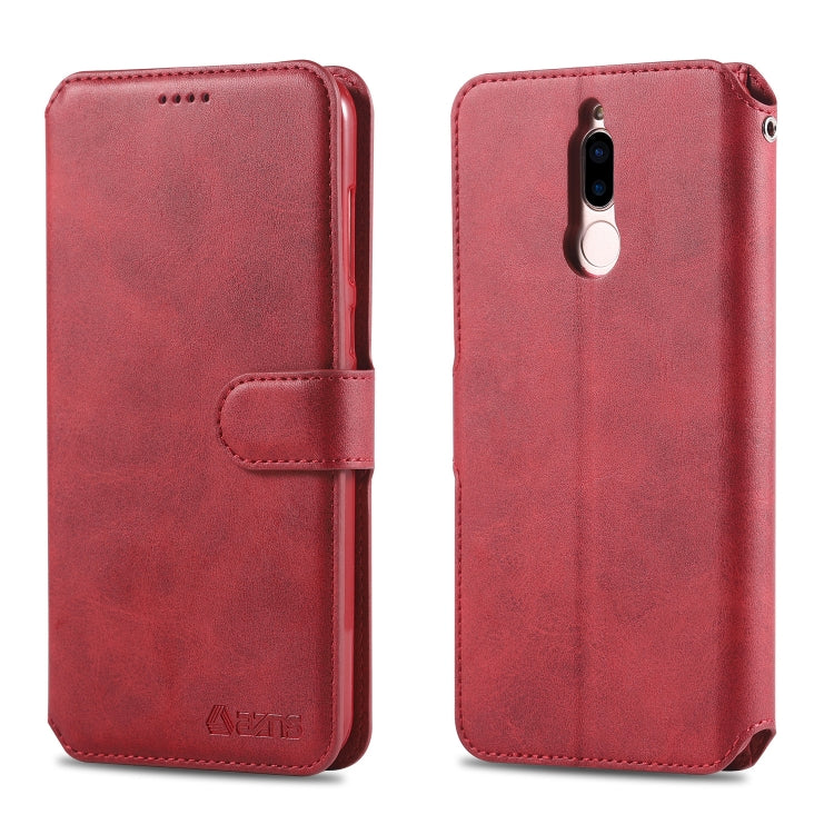 For Huawei Mate10 Lite / Maimang 6 AZNS Calf Texture Magnetic Horizontal Flip PU Leather Case with Holder & Card Slots & Photo Frame