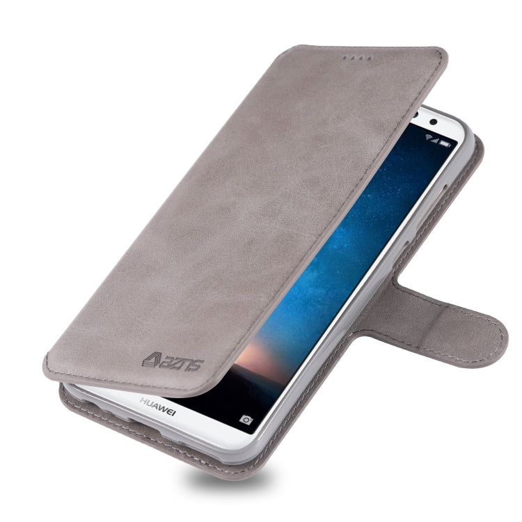 For Huawei Mate10 Lite / Maimang 6 AZNS Calf Texture Magnetic Horizontal Flip PU Leather Case with Holder & Card Slots & Photo Frame