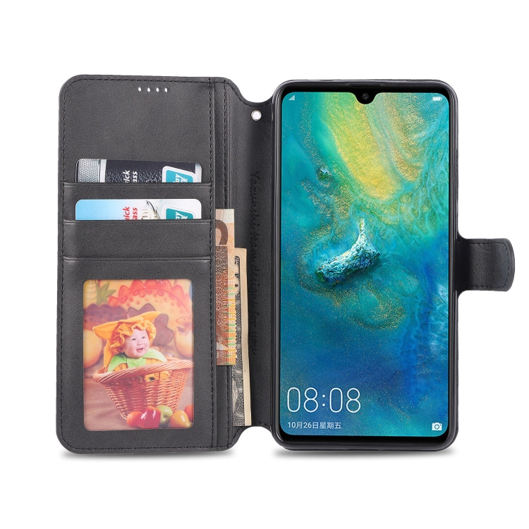 ForHuawei Mate 20 / 20X  AZNS Calf Texture Magnetic Horizontal Flip PU Leather Case with Holder & Card Slots & Photo Frame