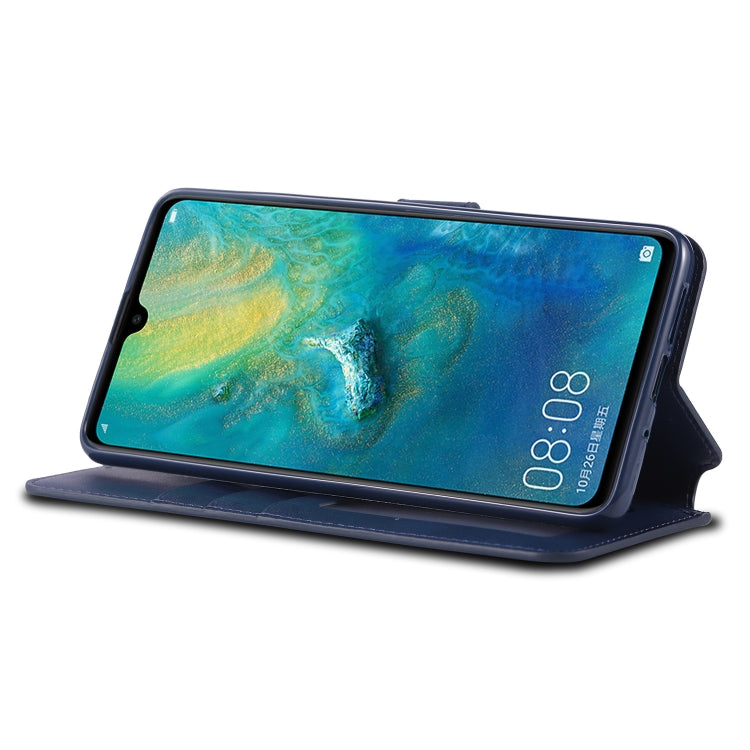 ForHuawei Mate 20 / 20X  AZNS Calf Texture Magnetic Horizontal Flip PU Leather Case with Holder & Card Slots & Photo Frame