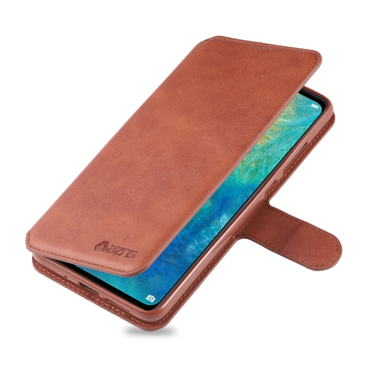 ForHuawei Mate 20 / 20X  AZNS Calf Texture Magnetic Horizontal Flip PU Leather Case with Holder & Card Slots & Photo Frame