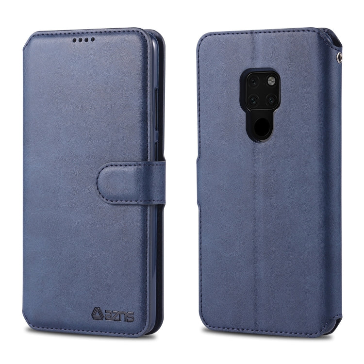 ForHuawei Mate 20 / 20X  AZNS Calf Texture Magnetic Horizontal Flip PU Leather Case with Holder & Card Slots & Photo Frame
