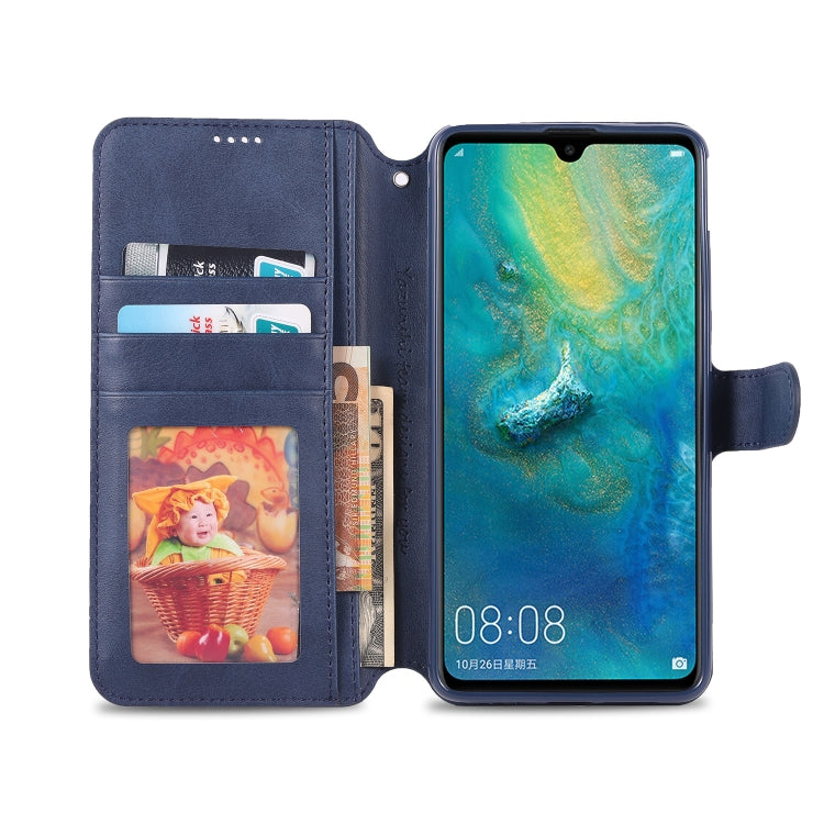 ForHuawei Mate 20 / 20X  AZNS Calf Texture Magnetic Horizontal Flip PU Leather Case with Holder & Card Slots & Photo Frame