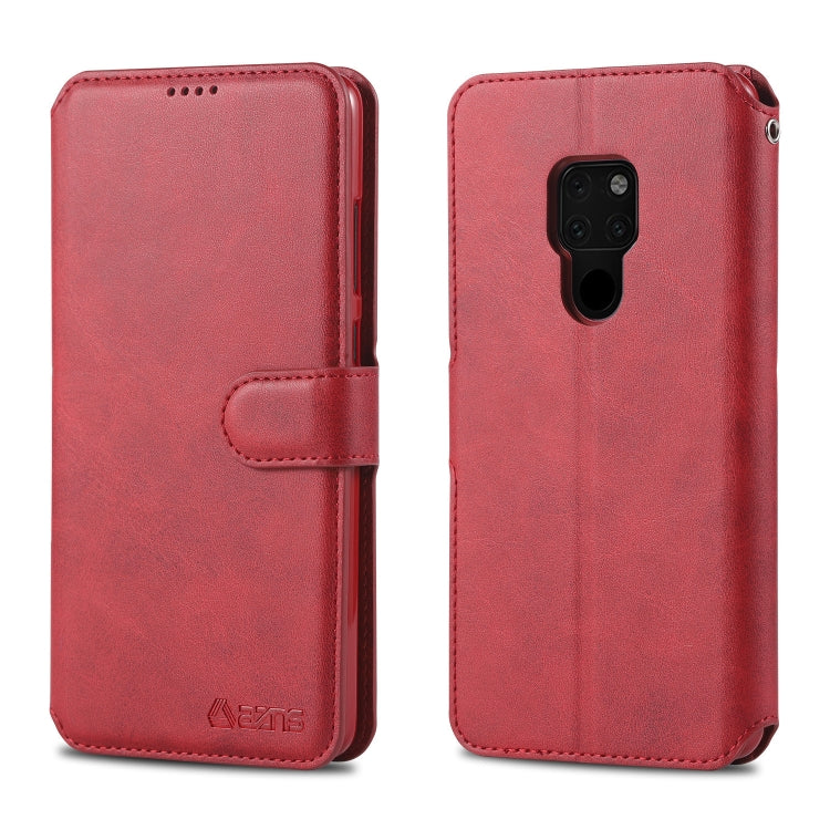 ForHuawei Mate 20 / 20X  AZNS Calf Texture Magnetic Horizontal Flip PU Leather Case with Holder & Card Slots & Photo Frame