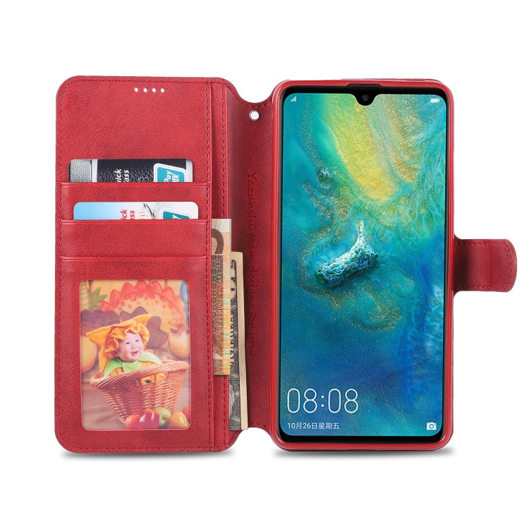 ForHuawei Mate 20 / 20X  AZNS Calf Texture Magnetic Horizontal Flip PU Leather Case with Holder & Card Slots & Photo Frame