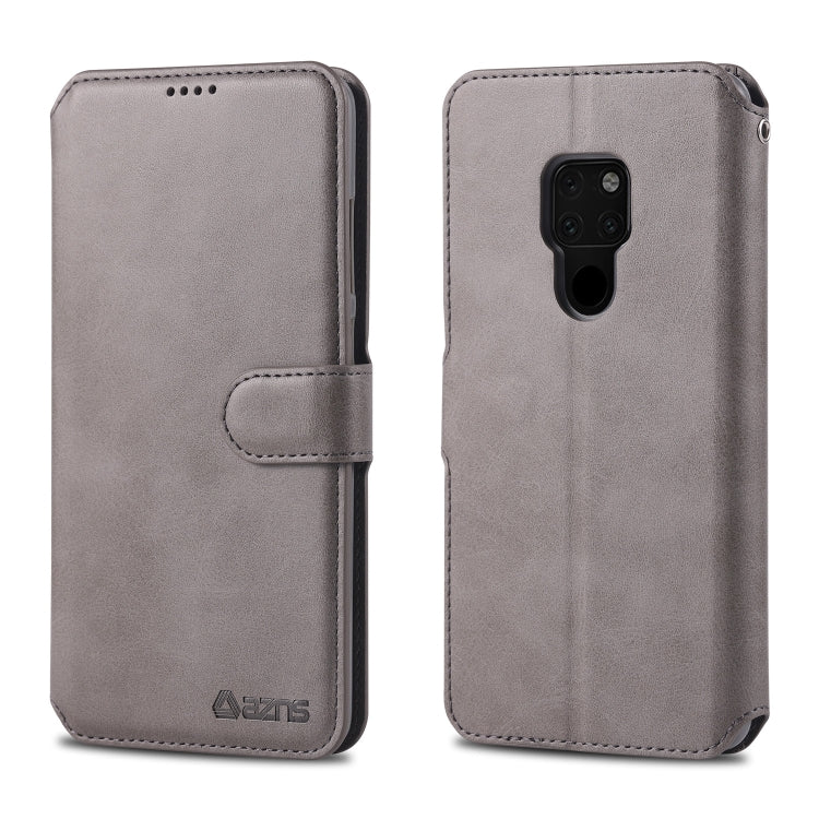 ForHuawei Mate 20 / 20X  AZNS Calf Texture Magnetic Horizontal Flip PU Leather Case with Holder & Card Slots & Photo Frame
