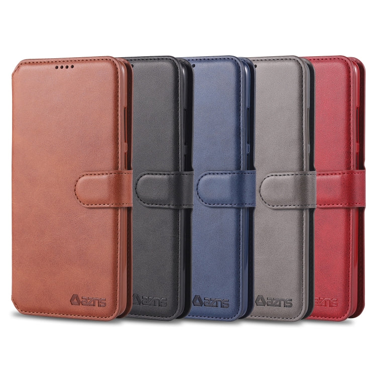 ForHuawei Mate 20 / 20X  AZNS Calf Texture Magnetic Horizontal Flip PU Leather Case with Holder & Card Slots & Photo Frame
