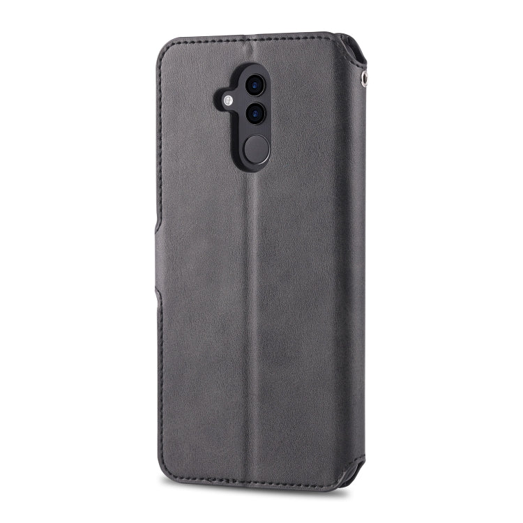 For Huawei Mate 20 Lite / Maimang 7 AZNS Calf Texture Magnetic Horizontal Flip PU Leather Case with Holder & Card Slots & Photo Frame