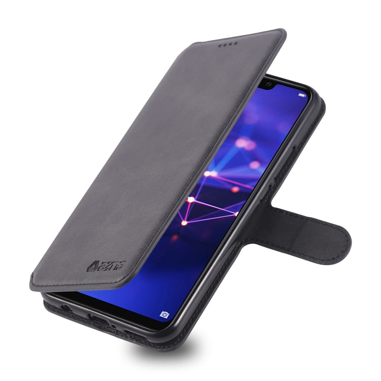 For Huawei Mate 20 Lite / Maimang 7 AZNS Calf Texture Magnetic Horizontal Flip PU Leather Case with Holder & Card Slots & Photo Frame