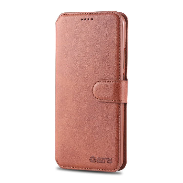 For Huawei Mate 20 Lite / Maimang 7 AZNS Calf Texture Magnetic Horizontal Flip PU Leather Case with Holder & Card Slots & Photo Frame