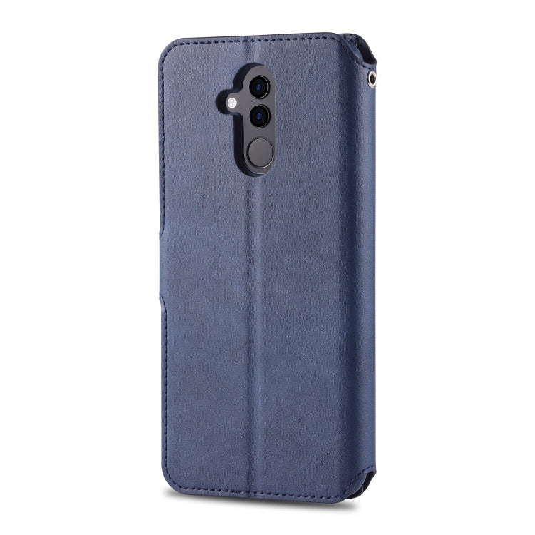For Huawei Mate 20 Lite / Maimang 7 AZNS Calf Texture Magnetic Horizontal Flip PU Leather Case with Holder & Card Slots & Photo Frame