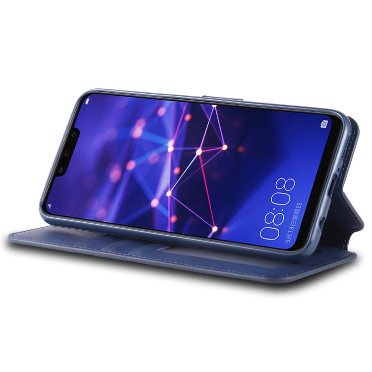 For Huawei Mate 20 Lite / Maimang 7 AZNS Calf Texture Magnetic Horizontal Flip PU Leather Case with Holder & Card Slots & Photo Frame