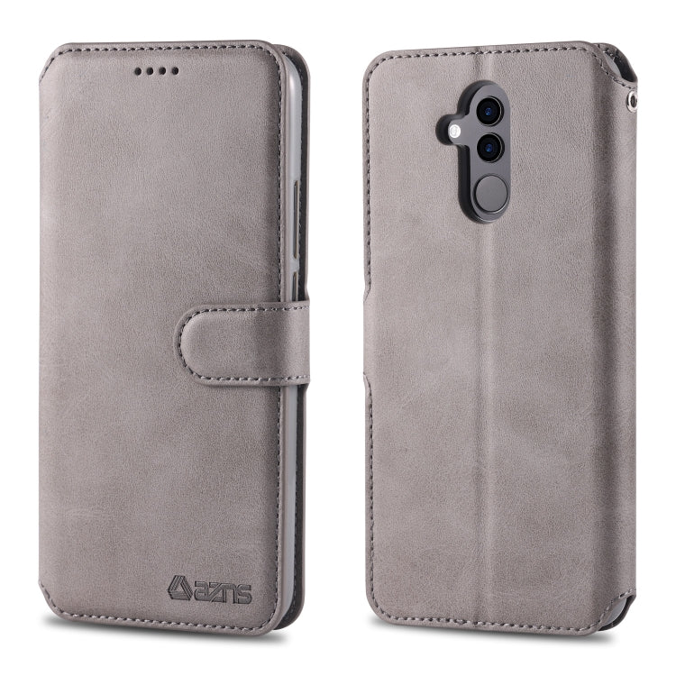 For Huawei Mate 20 Lite / Maimang 7 AZNS Calf Texture Magnetic Horizontal Flip PU Leather Case with Holder & Card Slots & Photo Frame