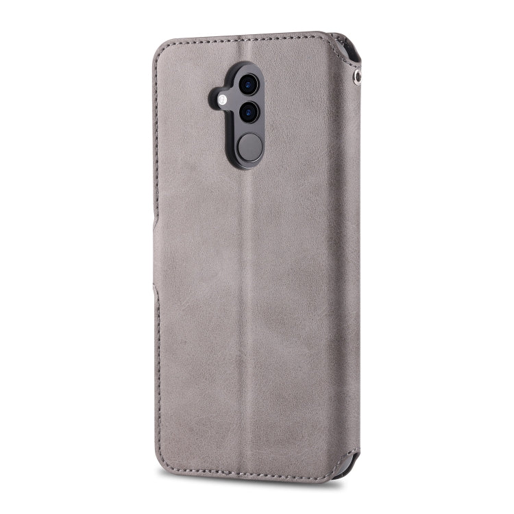 For Huawei Mate 20 Lite / Maimang 7 AZNS Calf Texture Magnetic Horizontal Flip PU Leather Case with Holder & Card Slots & Photo Frame