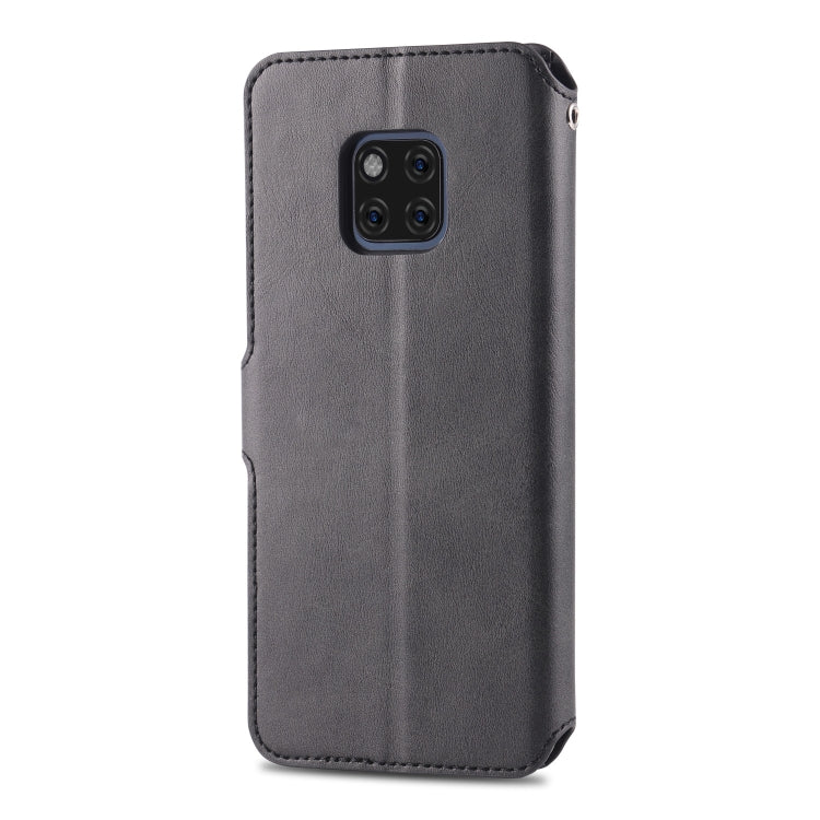 For Huawei Mate 20 Pro AZNS Calf Texture Magnetic Horizontal Flip PU Leather Case with Holder & Card Slots & Photo Frame