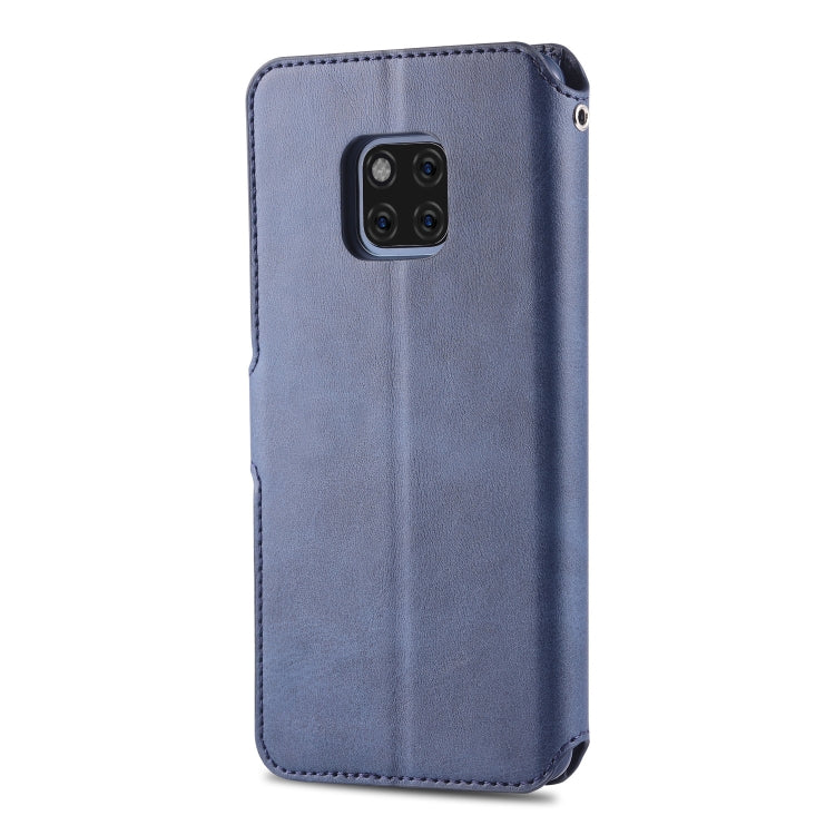 For Huawei Mate 20 Pro AZNS Calf Texture Magnetic Horizontal Flip PU Leather Case with Holder & Card Slots & Photo Frame