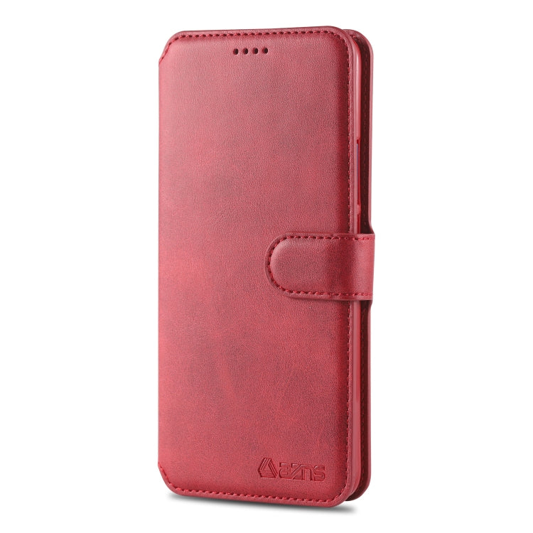For Huawei Mate 20 Pro AZNS Calf Texture Magnetic Horizontal Flip PU Leather Case with Holder & Card Slots & Photo Frame