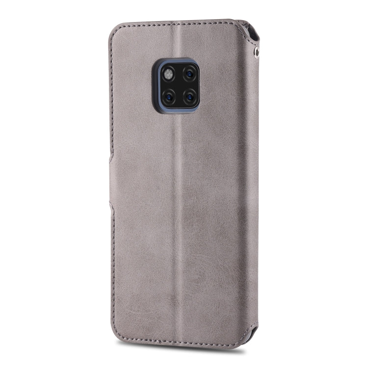 For Huawei Mate 20 Pro AZNS Calf Texture Magnetic Horizontal Flip PU Leather Case with Holder & Card Slots & Photo Frame