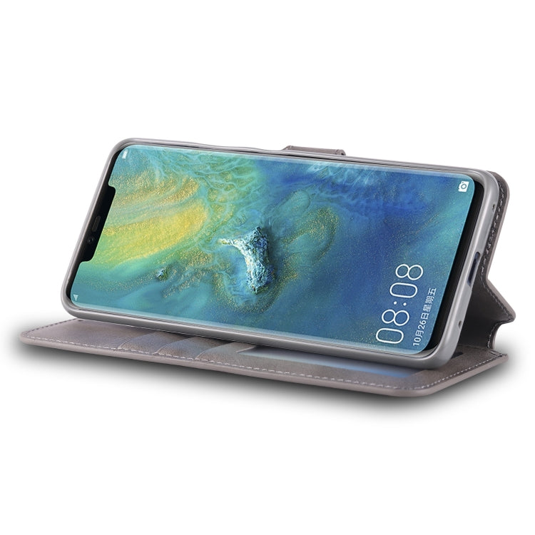 For Huawei Mate 20 Pro AZNS Calf Texture Magnetic Horizontal Flip PU Leather Case with Holder & Card Slots & Photo Frame