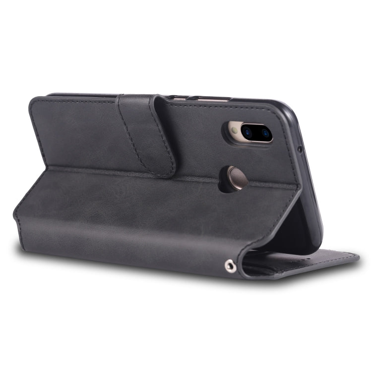 For Huawei P20 Lite AZNS Calf Texture Magnetic Horizontal Flip PU Leather Case with Holder & Card Slots & Photo Frame
