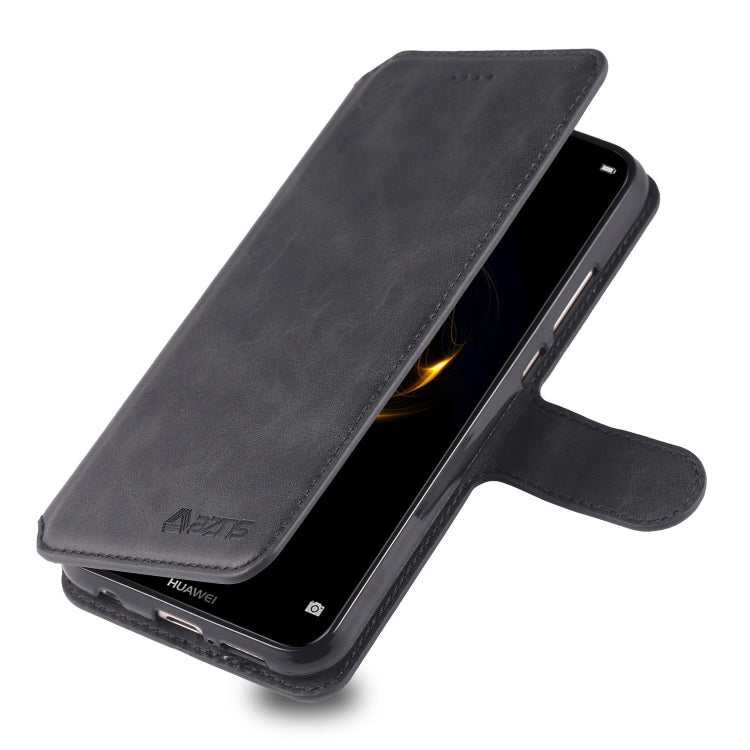 For Huawei P20 Lite AZNS Calf Texture Magnetic Horizontal Flip PU Leather Case with Holder & Card Slots & Photo Frame