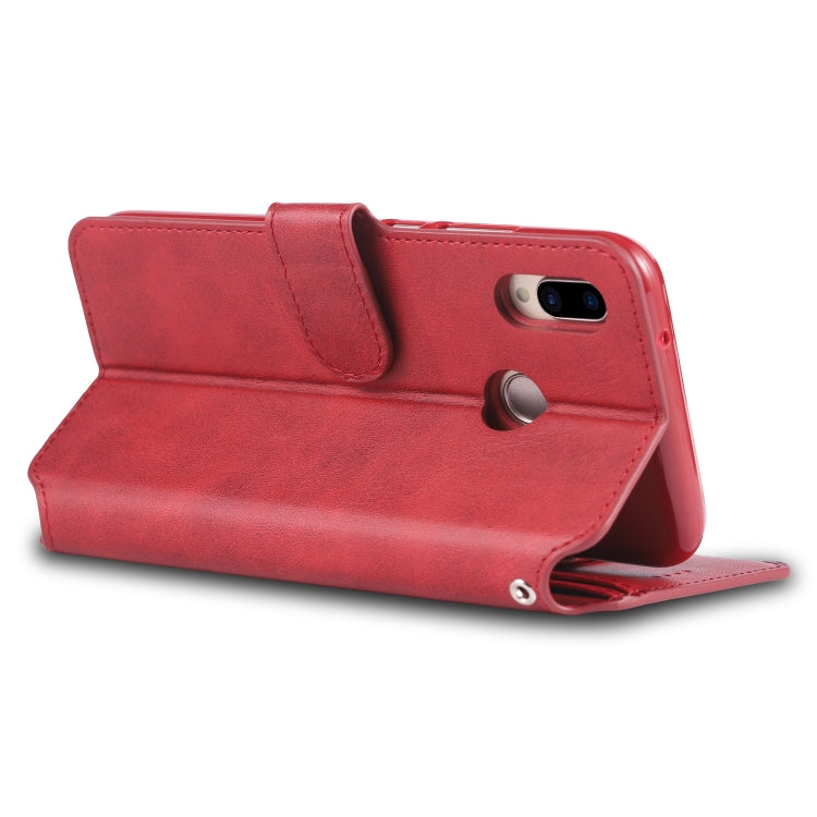 For Huawei P20 Lite AZNS Calf Texture Magnetic Horizontal Flip PU Leather Case with Holder & Card Slots & Photo Frame