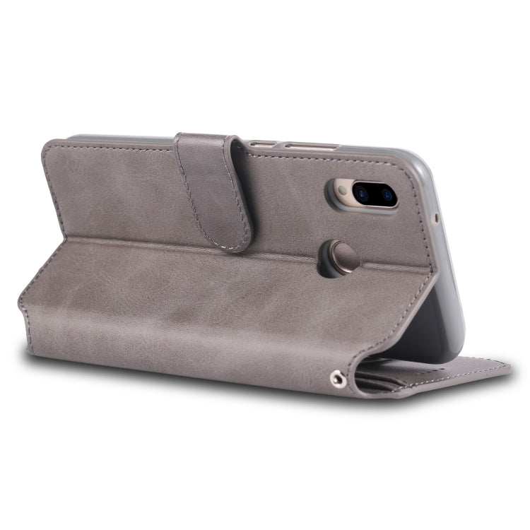 For Huawei P20 Lite AZNS Calf Texture Magnetic Horizontal Flip PU Leather Case with Holder & Card Slots & Photo Frame