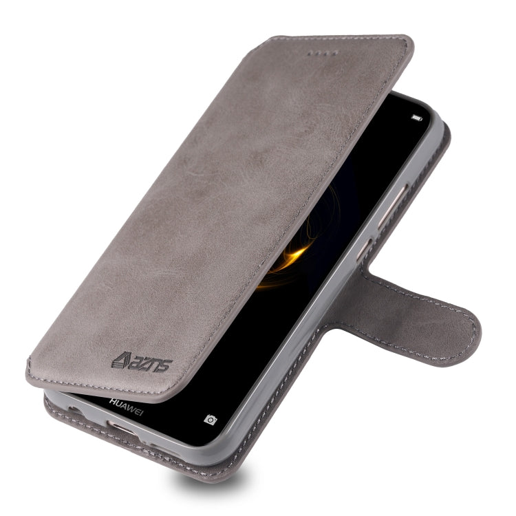 For Huawei P20 Lite AZNS Calf Texture Magnetic Horizontal Flip PU Leather Case with Holder & Card Slots & Photo Frame