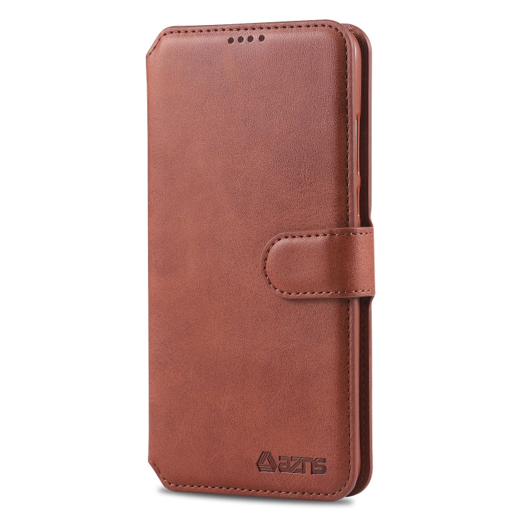 For Huawei P30 Lite / nova 4e AZNS Calf Texture Magnetic Horizontal Flip PU Leather Case with Holder & Card Slots & Photo Frame