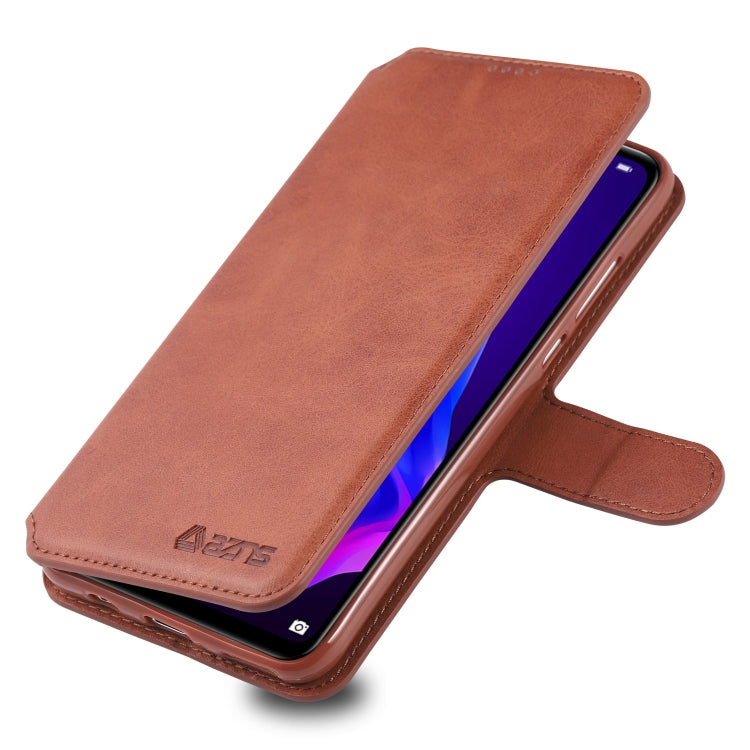 For Huawei P30 Lite / nova 4e AZNS Calf Texture Magnetic Horizontal Flip PU Leather Case with Holder & Card Slots & Photo Frame