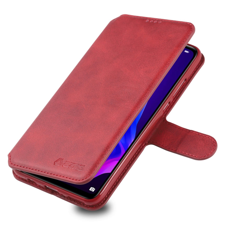 For Huawei P30 Lite / nova 4e AZNS Calf Texture Magnetic Horizontal Flip PU Leather Case with Holder & Card Slots & Photo Frame