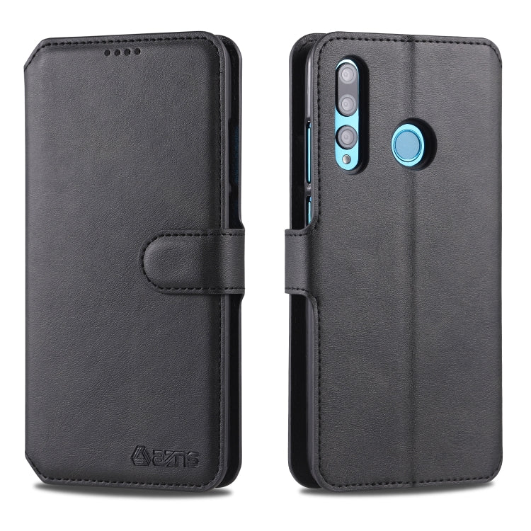 For Huawei P Smart 2019 / Maimang 8 AZNS Calf Texture Magnetic Horizontal Flip PU Leather Case with Holder & Card Slots & Photo Frame