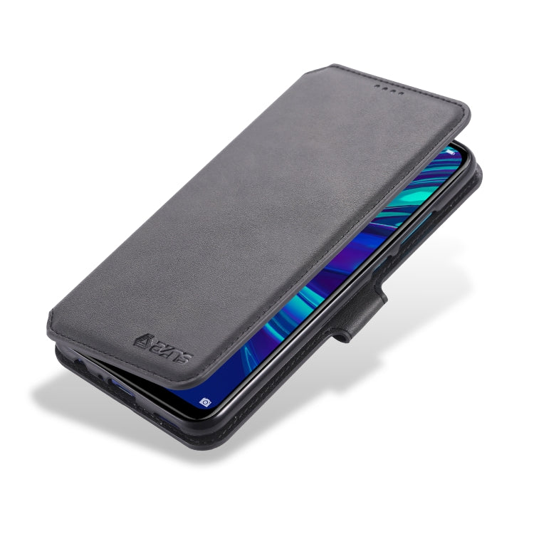 For Huawei P Smart 2019 / Maimang 8 AZNS Calf Texture Magnetic Horizontal Flip PU Leather Case with Holder & Card Slots & Photo Frame
