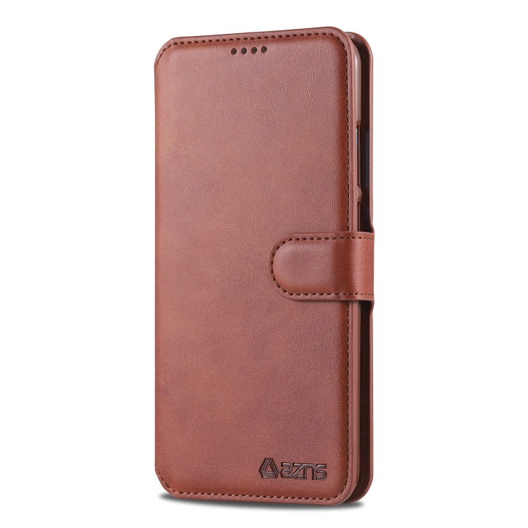 For Huawei P Smart 2019 / Maimang 8 AZNS Calf Texture Magnetic Horizontal Flip PU Leather Case with Holder & Card Slots & Photo Frame