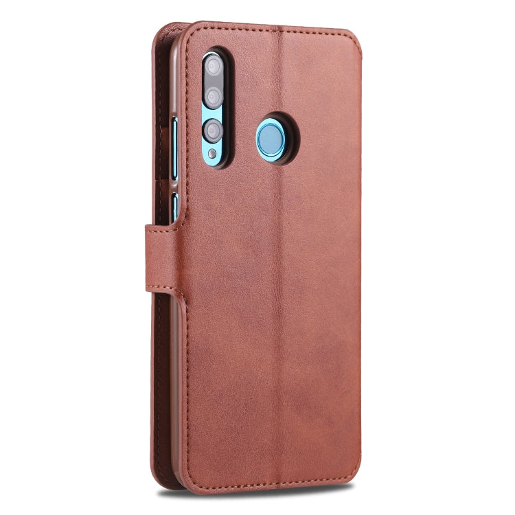 For Huawei P Smart 2019 / Maimang 8 AZNS Calf Texture Magnetic Horizontal Flip PU Leather Case with Holder & Card Slots & Photo Frame
